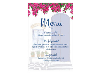 Menukaarten 21 Diner Mama Mia - Direct Download