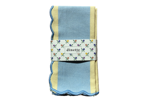 Servet Joséphine Sky (set van 2) - Maison Dinette