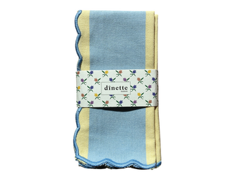 Servet Joséphine Sky (set van 2) - Maison Dinette