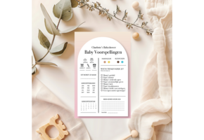 Babyshower invulkaartje Beer met ballonnen roze – Print 2 of 100 stuks voor één prijs