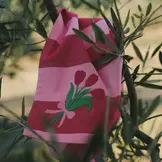 Servet Lucette Red (set van 2) - Maison Dinette