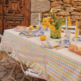 Servet Augustin Multico (set van 2) - Maison Dinette