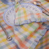 Servet Augustin Multico (set van 2) - Maison Dinette