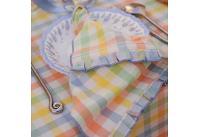 Servet Augustin Multico (set van 2) - Maison Dinette