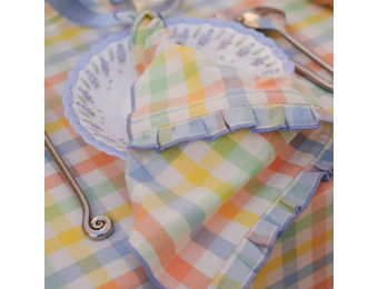 Servet Augustin Multico (set van 2) - Maison Dinette