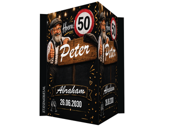 Abraham Raambord met Naam - 50 Jaar