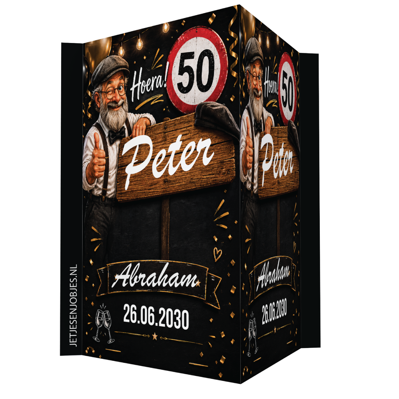 Abraham Raambord met Naam - 50 Jaar