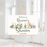 Babyshower Safari Jungle – met naam