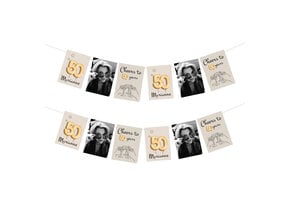 50 jaar Slinger met foto gepersonaliseerd (18st)