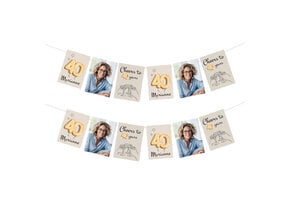 40 jaar Slinger met foto gepersonaliseerd (18st)