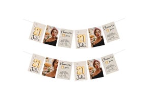 21 jaar Slinger met foto gepersonaliseerd (18st)