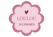 Geboorte raamsticker Blush Bloom met naam