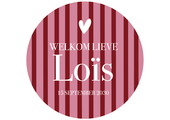 Geboorte raamsticker Pink Stripes met naam