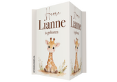Geboortebord Girafje met naam