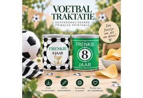 Pringle wikkel voetbal printable - Direct Download