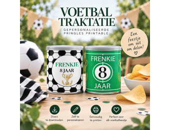 Pringle wikkel voetbal printable - Direct Download