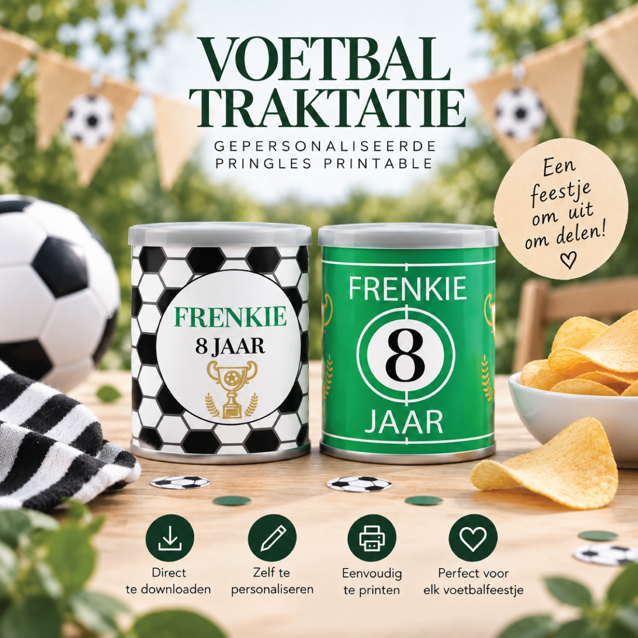 Pringle wikkel voetbal printable - Direct Download