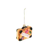 Kersthanger Koffer Goud – Glazen Kerstornament | Housevitamin