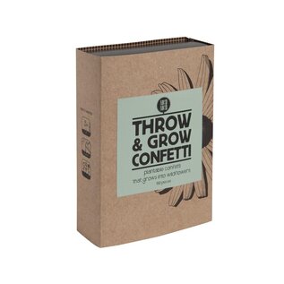Throw and Grow confetti - mixed colors