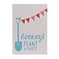 Send and Grow postcard - Hooray plant a party