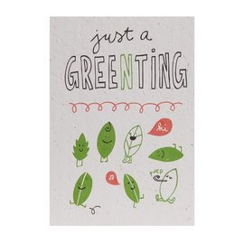 Send and Grow card - Just a greeting