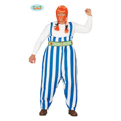 Fiestas Guirca Belgische Galliër blauw/wit