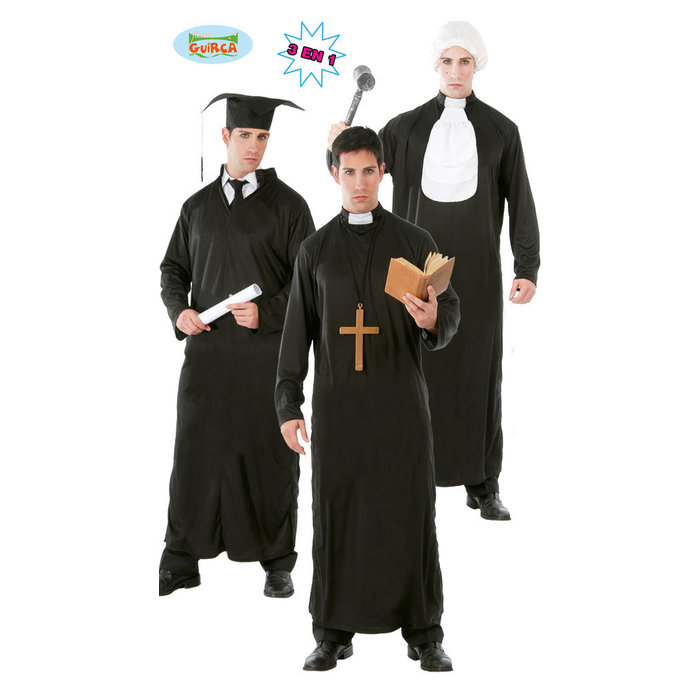 Fiestas Guirca Student/priester/rechter (3 in 1)