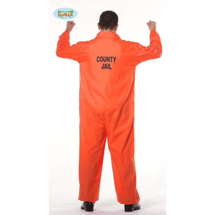 Fiestas Guirca Gevangene man overall  oranje
