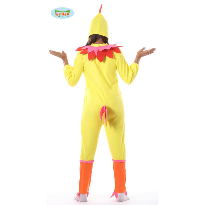 Fiestas Guirca Kip dame geel/rood