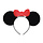 Diadeem Minnie muis met rode strik