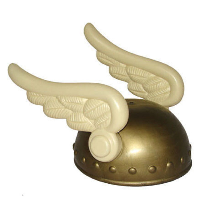 Asterix helm met vleugels Viking helm