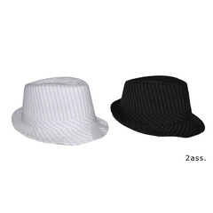 Hoed Kojak wit of zwart