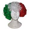 Pruik Italië groen/rood/wit DOOS 230