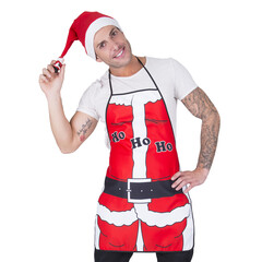 Schort 'Kerstman Ho Ho Ho'