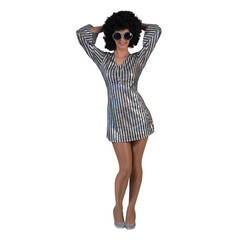 Funny Fashion Disco Daisy