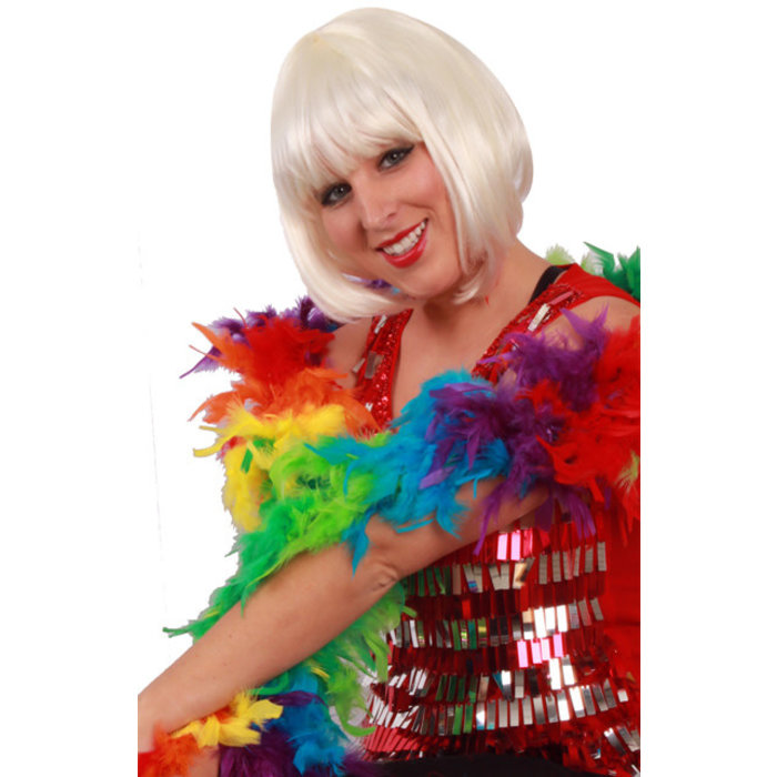 Boa b.v. dik 180cm/75gr  neon multi color