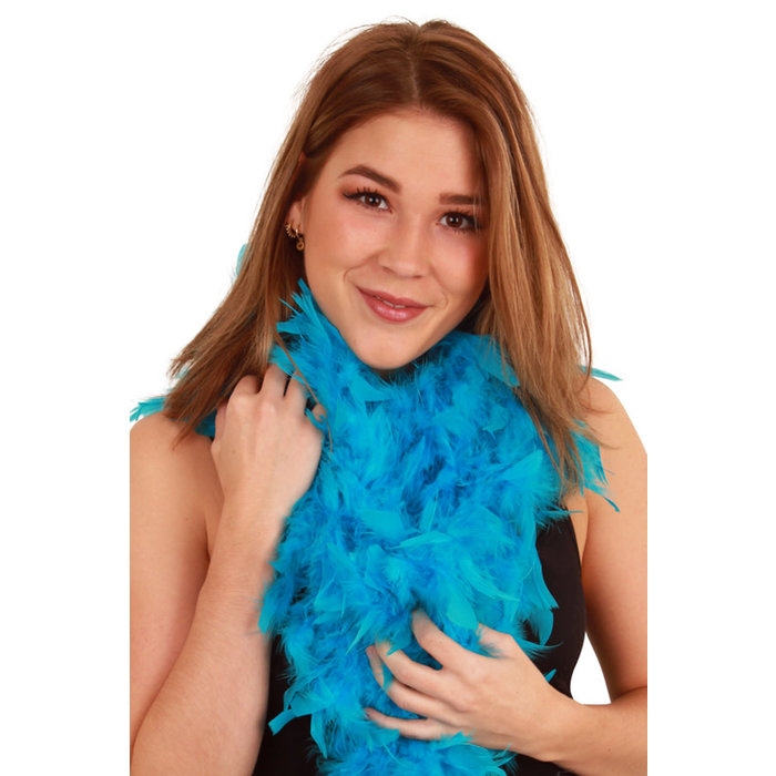 Boa b.v. dik 180cm/75gr turqoise