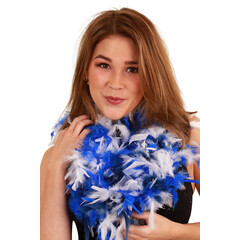 Boa B.V. dik 75gr/180cm  bl/wit/marine