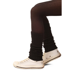 Beenwarmers zwart KIND