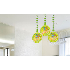 Hangdecoratie 'Lentefeest' lichtgroen