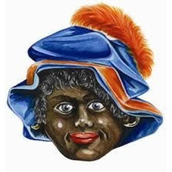 Deco masker Piet 37 x 38cm