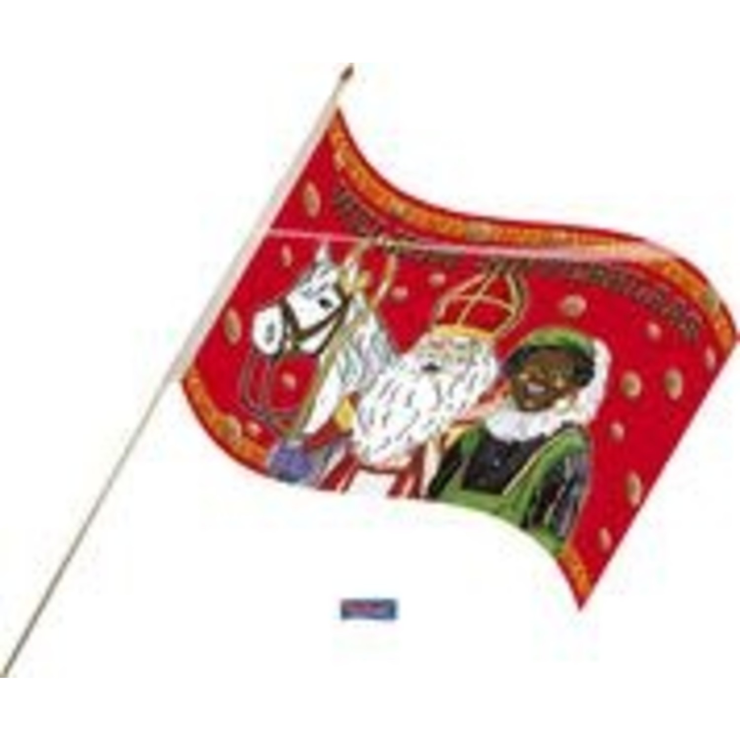 Op de loer liggen cliënt kanaal Zwaai vlaggen 'Sinterklaas Sint' per 50st - Vekemans Feestwinkel