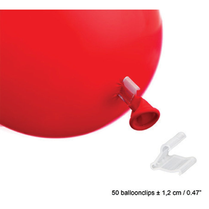 Ballonklemmen per 50st