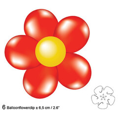 Ballonklemmen per 6st