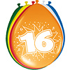 Ballons '16 jaar', 8st 30cm