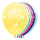 Ballons metallic '90 jaar',5st/30cm