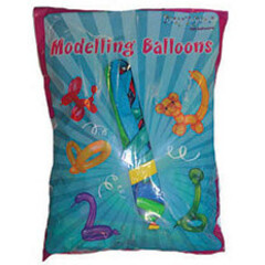 Modelleer ballonnen XXL ass kl, per 100st, diam 7.7 cm