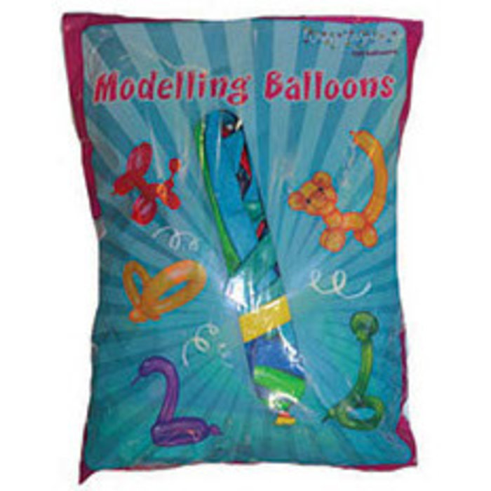Modelleer ballonnen XXL ass kl, per 100st, diam 7.7 cm