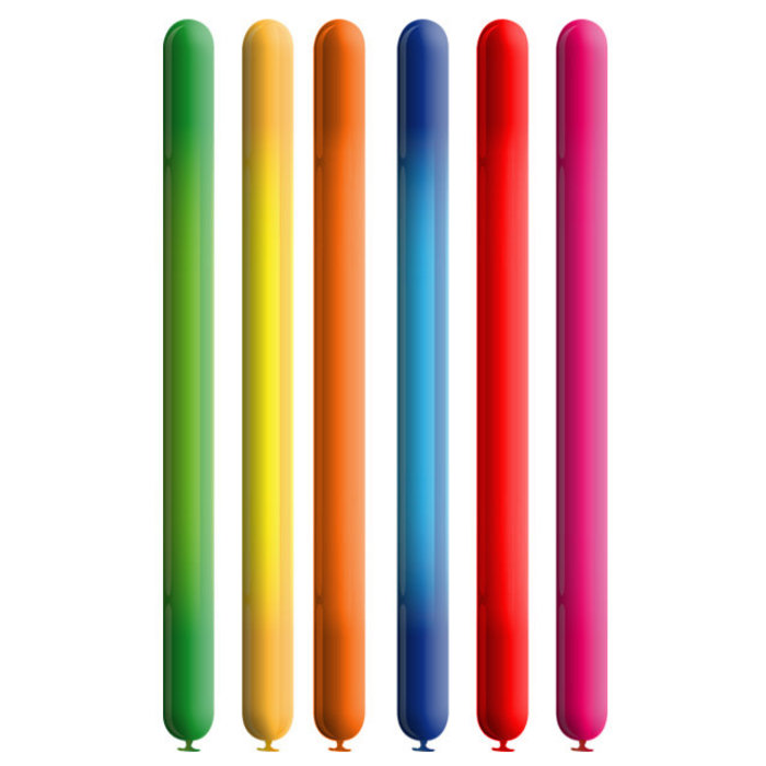 Modelleerballon  per 50st ass kleuren