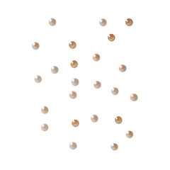 Swarovski Cabochons 'Pearl shades' (3,8mm-4,0mm) per 24